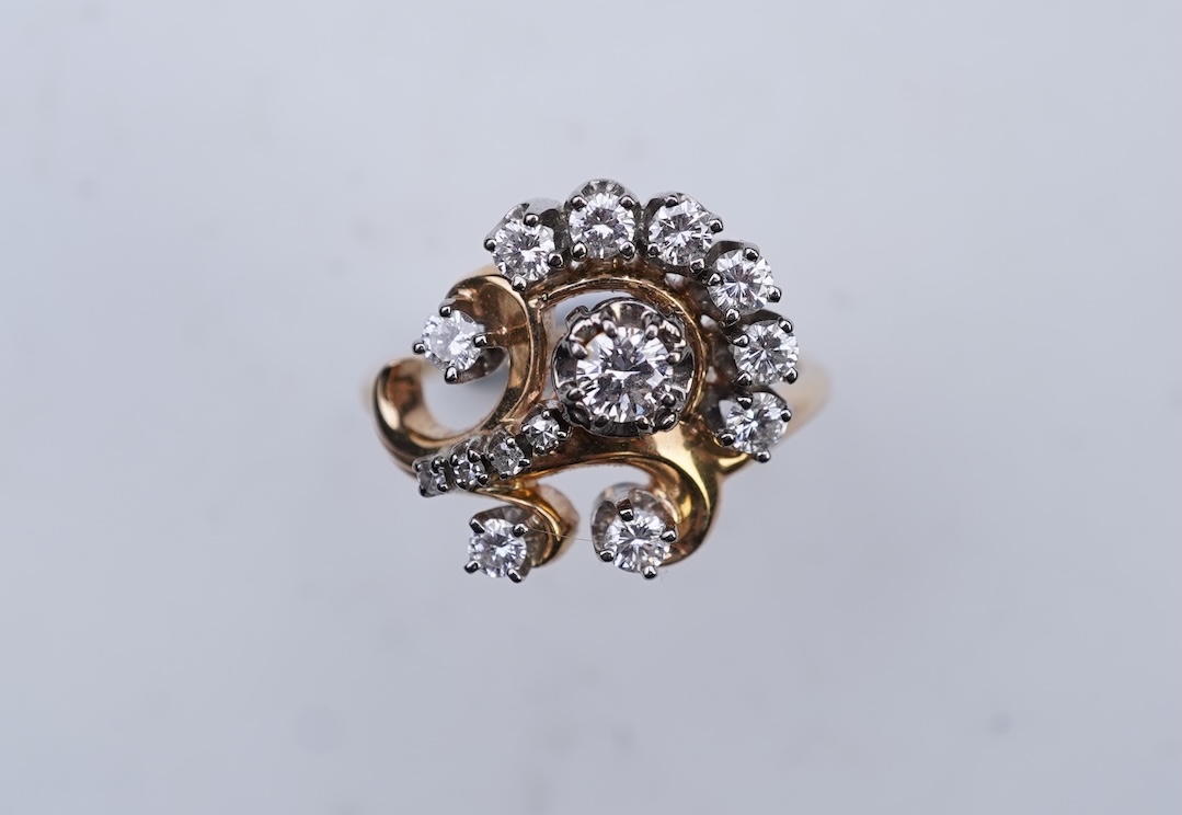 A diamond ring
